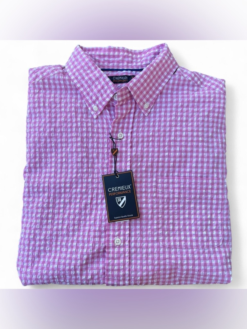 Cremieux Gingham Short Sleeve Shirt